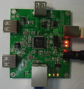 供应三端口 集线器及USB 2.0转以太网方案AX88760_电子元器件